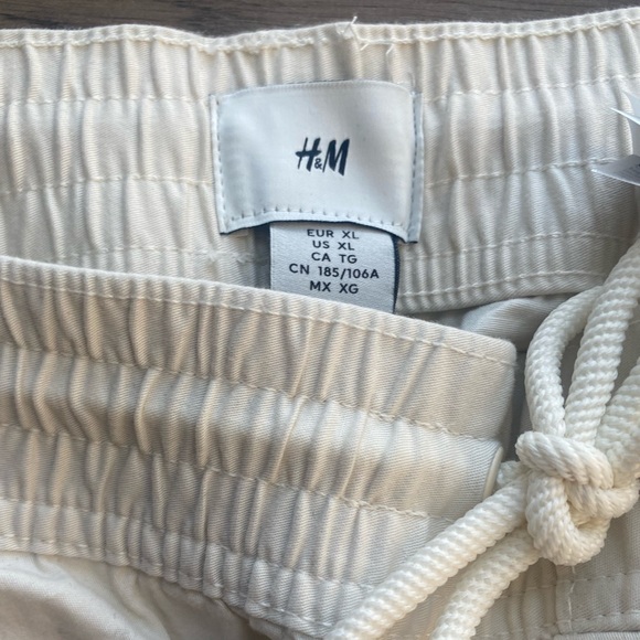 White Cargo Pants - Picture 3 of 3